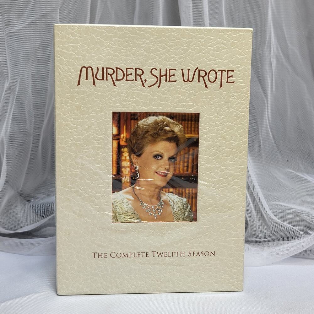 Murder She Wrote The Complete Twelfth Season 5-Disc DVD Set Murder Mysteries NEW